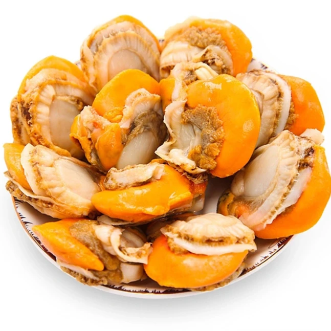 【5斤装】扇贝肉带黄带膏新鲜扇贝特大冷冻  顺丰包邮