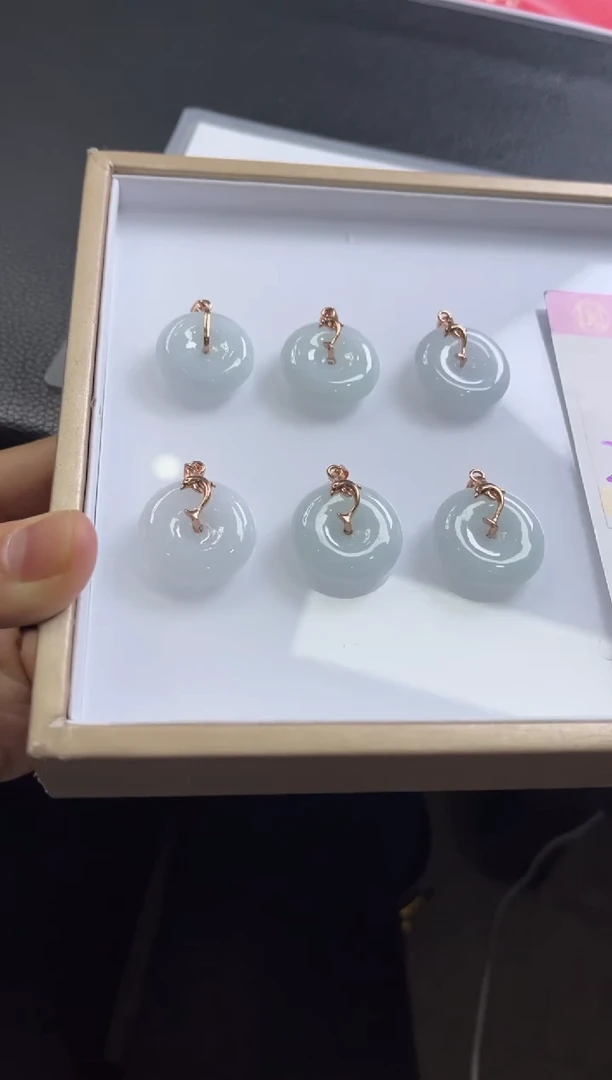 【闪购商品】翡翠颈饰银S925镶嵌Y81 /多样性发一件/配绳子