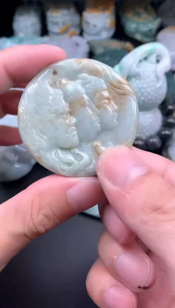 吊坠(不含链)未镶嵌翡翠1