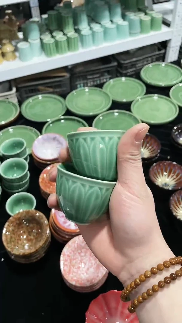 【闪购商品】2个 特价 微瑕 慧仙青瓷