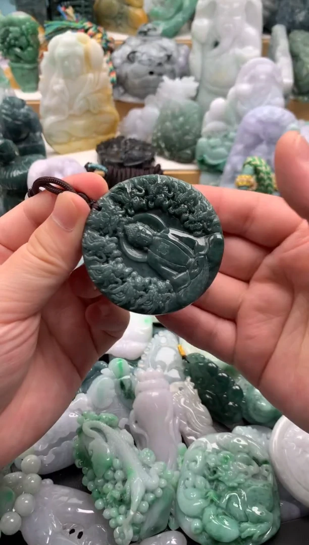 吊坠(不含链)未镶嵌翡翠1