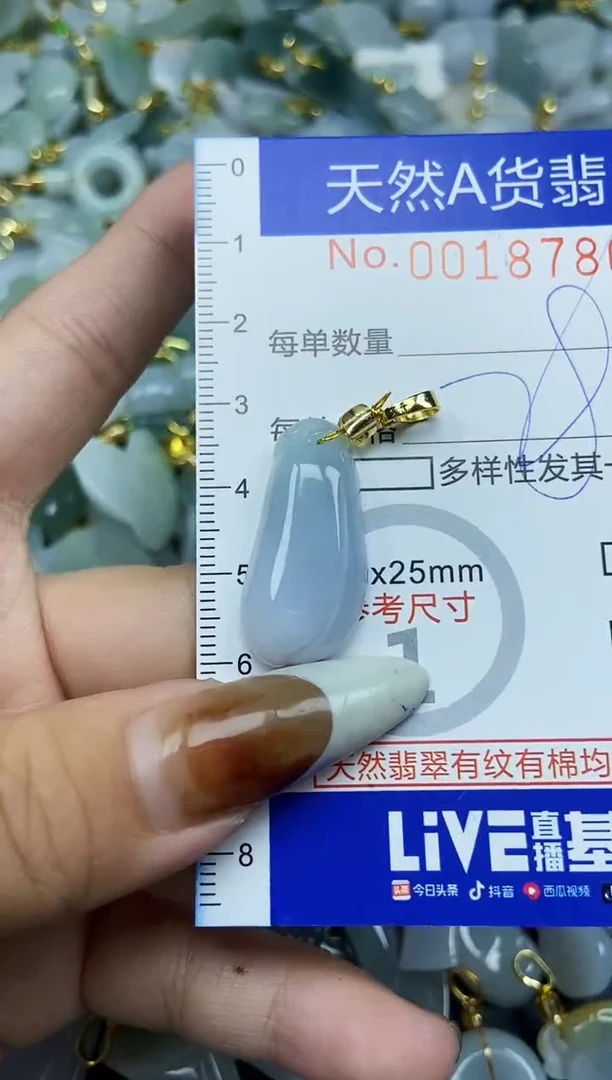 【闪购商品】翡翠颈饰未镶嵌天然A货翡翠