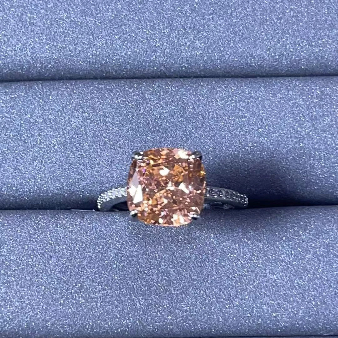 宝阁甄选橙方戒指265