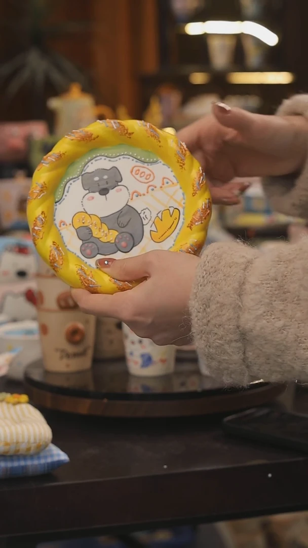 景德镇釉下彩绘设计师款式陶瓷