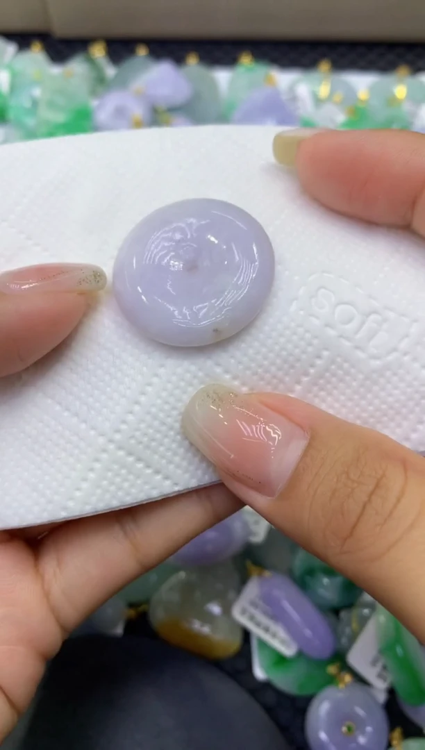 颈饰未镶嵌翡翠天然缅甸A货翡翠