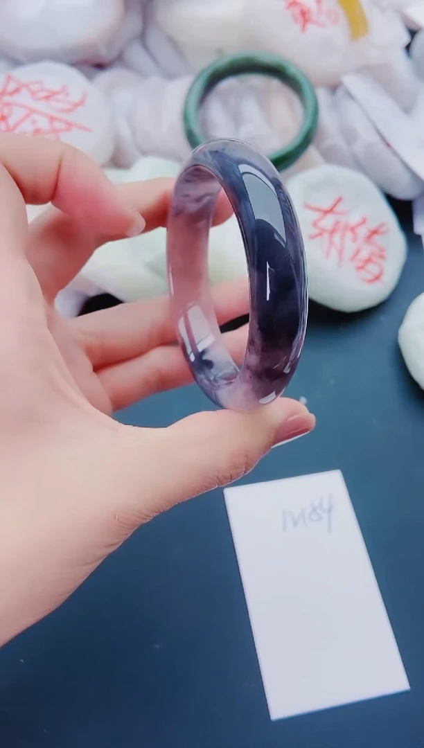 未镶嵌手镯石英质玉N154-57-58