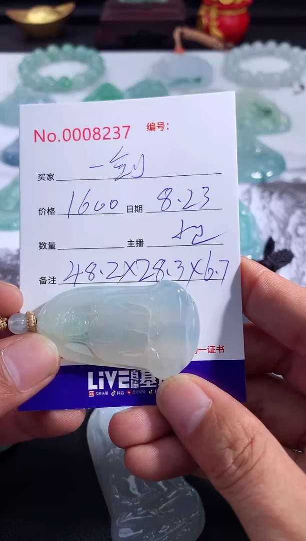 颈饰未镶嵌翡翠一**涯一