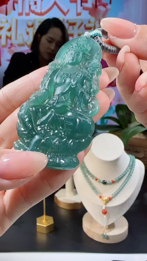 【闪购商品】翡翠吊坠(不含链)未镶嵌度母多样性发一