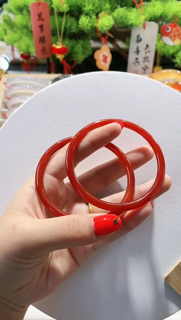【闪购商品】玛瑙/玉髓手镯未镶嵌98-61.2