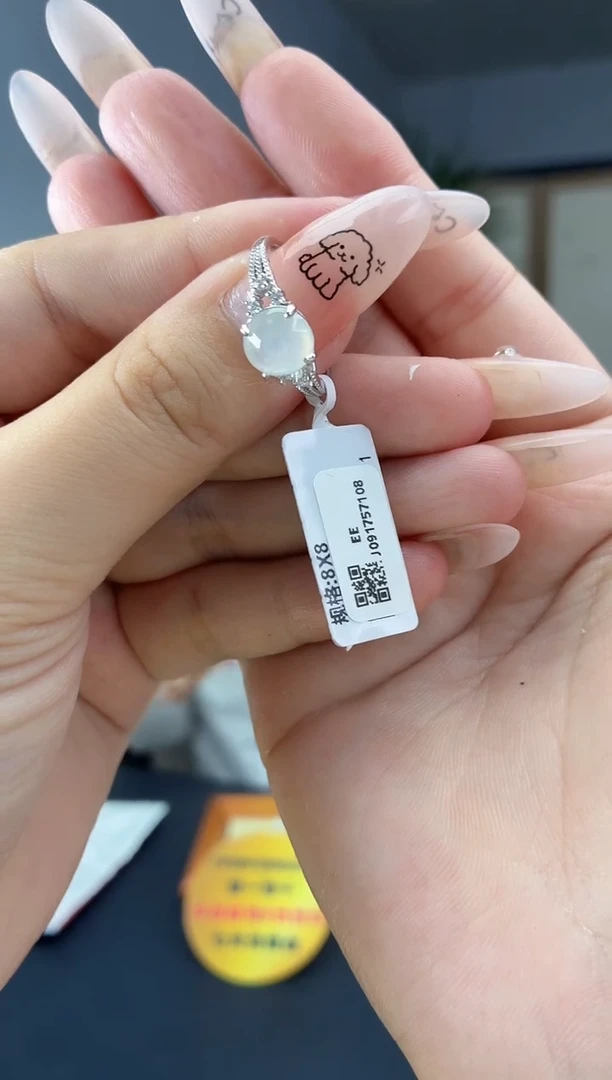 银S925镶嵌戒指翡翠11111111111