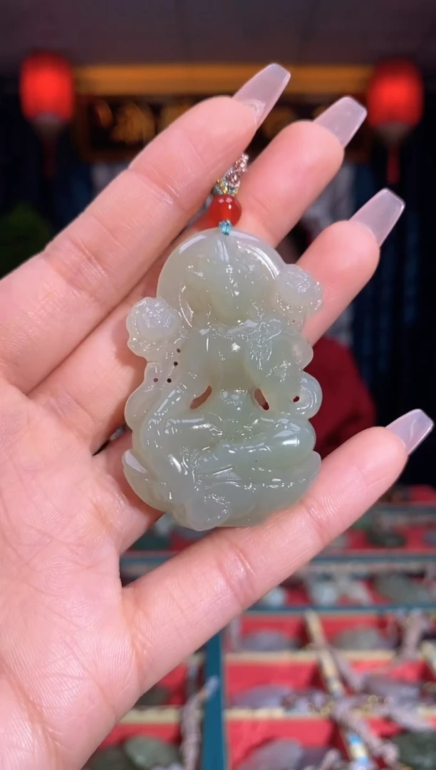 【闪购商品】和田玉颈饰未镶嵌观音