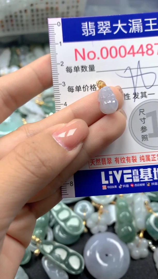 颈饰未镶嵌翡翠4487