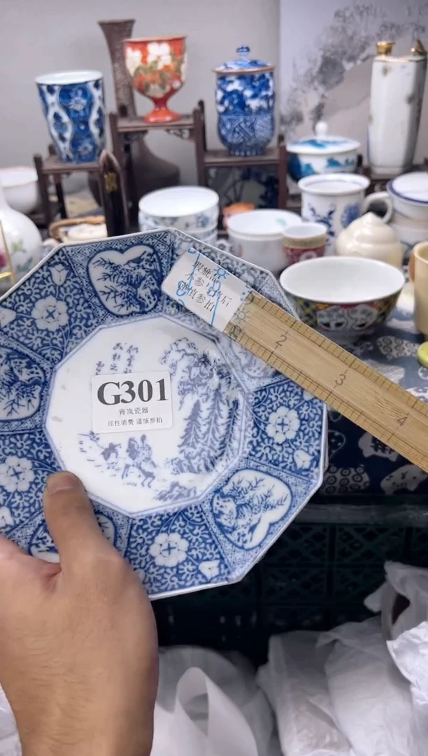 瓷片朱***6   G301