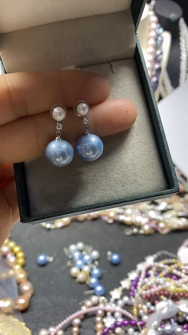 颈饰未镶嵌淡水珍珠多人耳饰