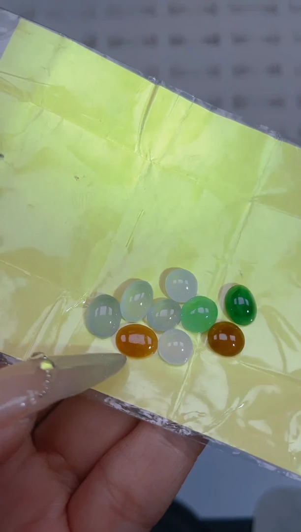 未镶嵌定制翡翠天然翡翠裸石蛋面67