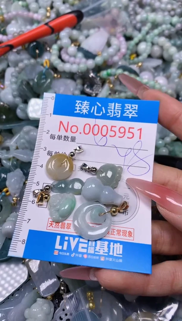 【闪购商品】翡翠颈饰未镶嵌含绳0005951