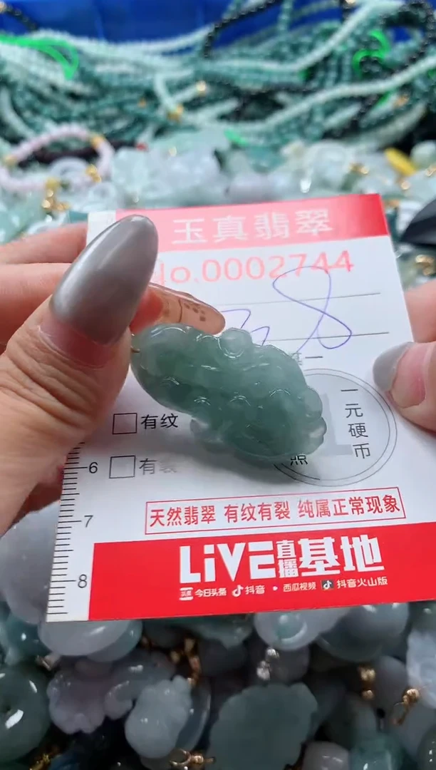 吊坠(不含链)未镶嵌翡翠2744