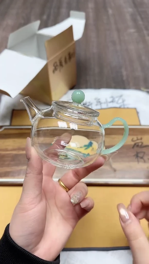 【闪购商品】其他风谜灵珠壶浅玉色