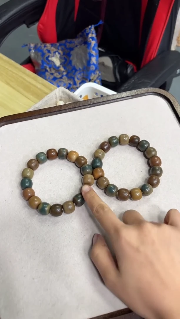 【闪购商品】菩提根/象牙果手串15有风化纹（140）