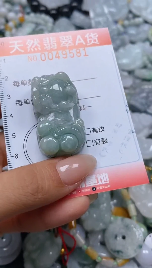 翡翠未镶嵌颈饰闪购0049581