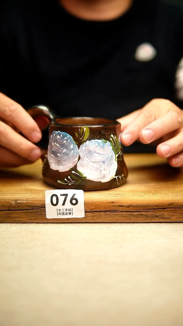 @@陶园瓷舍@@纯手工手绘@高温釉下彩