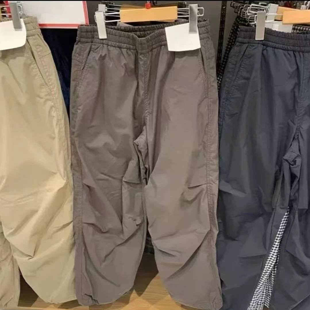 U家加绒加厚伞兵裤休闲保暖冬季百搭神裤 防风防泼水