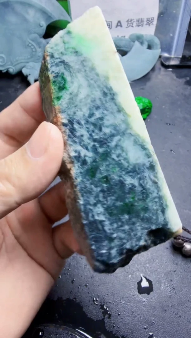 未镶嵌挂件翡翠天然翡翠022