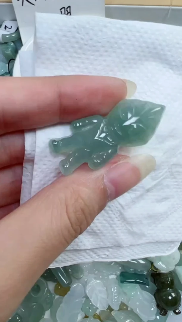 翡翠裸石477号链接，A货翡翠
