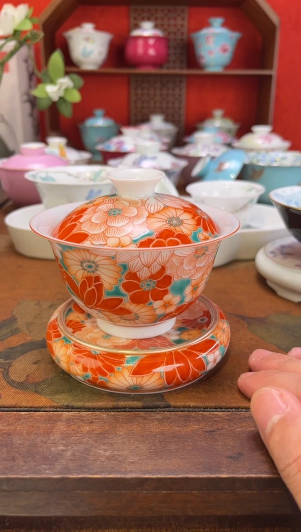 景德镇纯手绘陶瓷茶具