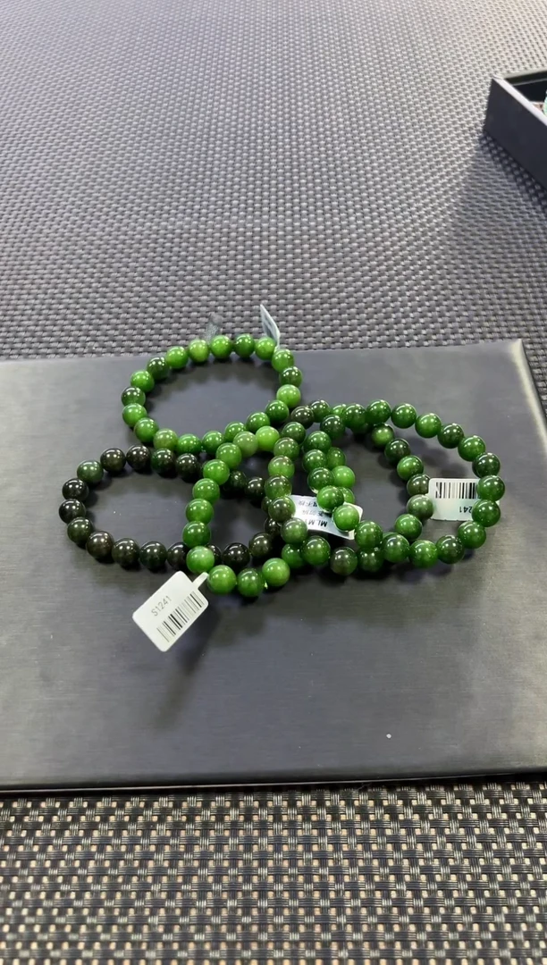 手串未镶嵌和田玉约10mm+ （多样性发一件）1241