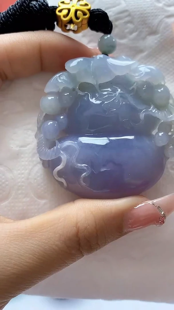 未镶嵌定制翡翠5155ty-毛货挂件17