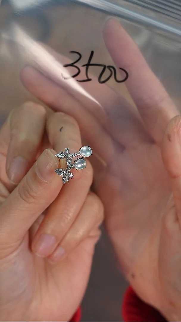 未镶嵌翡翠耳饰流**～若雨臣品质回血