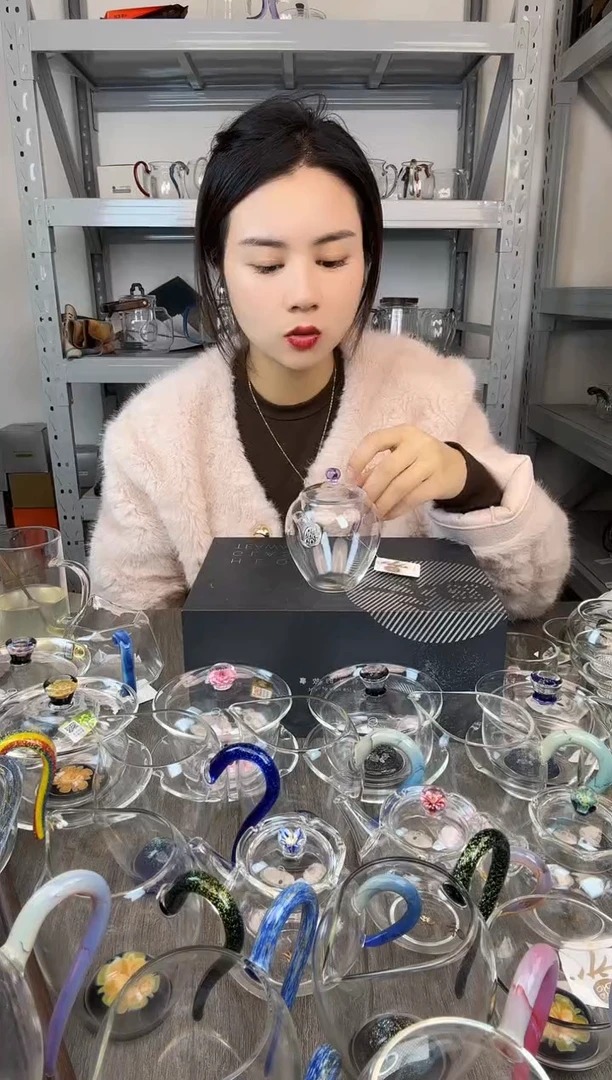 禾器 文巧壶浅紫色