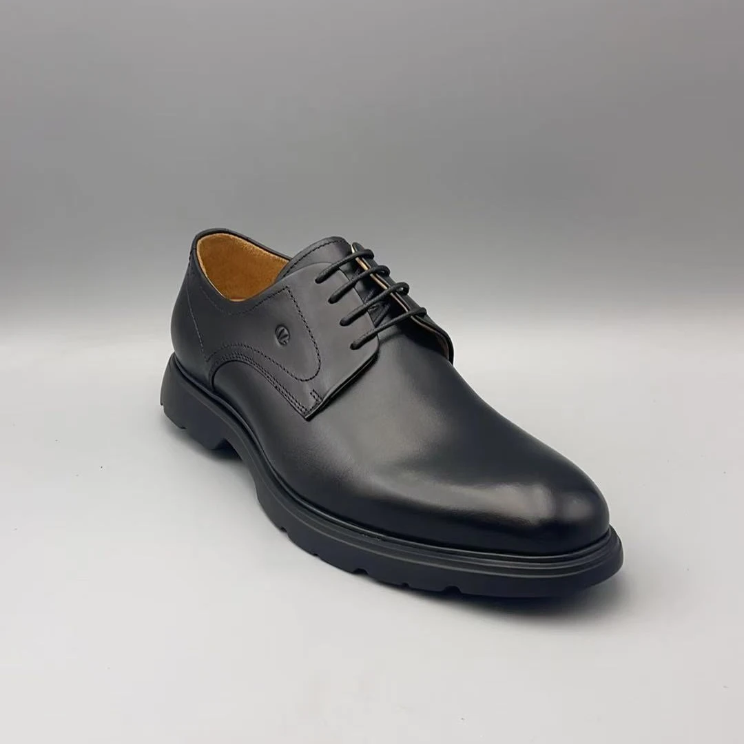 （孤品微瑕介意勿拍）新款轻质厚底系带男士皮鞋休闲鞋 811