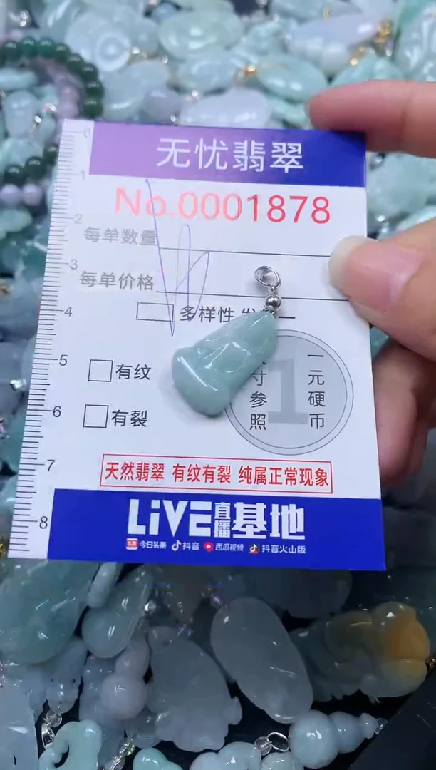 颈饰未镶嵌翡翠1878