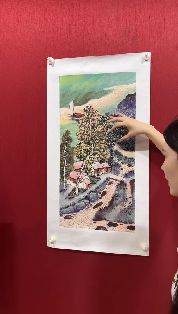 国画蔡云飞老师画作