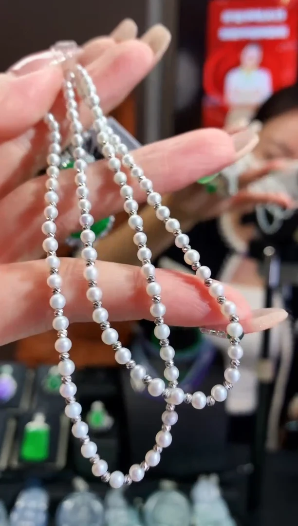 【闪购商品】淡水珍珠颈饰未镶嵌珍珠项链