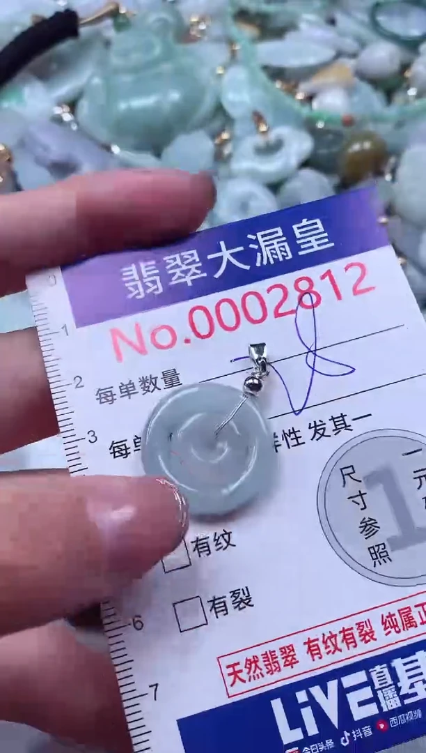 颈饰未镶嵌翡翠2812