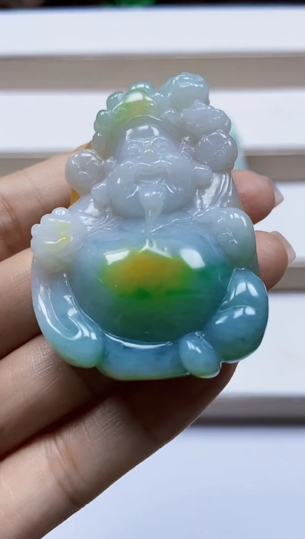 颈饰未镶嵌翡翠翡翠A货