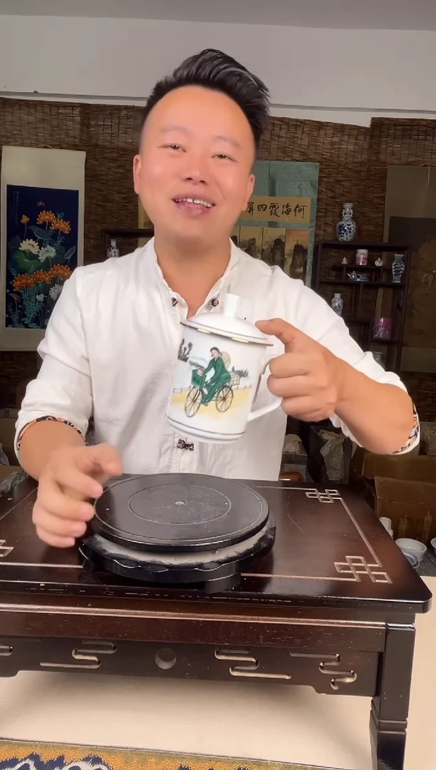 摆件瓷景德镇陶瓷摆件B307