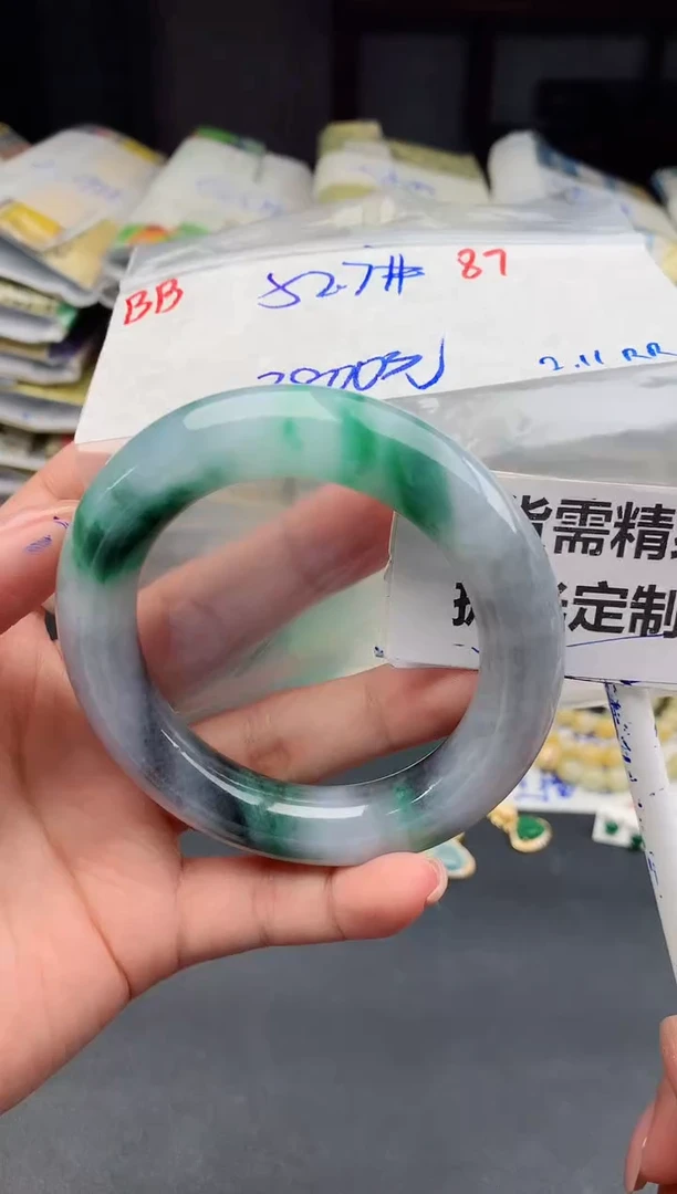 【闪购商品】定制翡翠未镶嵌87毛货需精细抛光多样性1件3800元