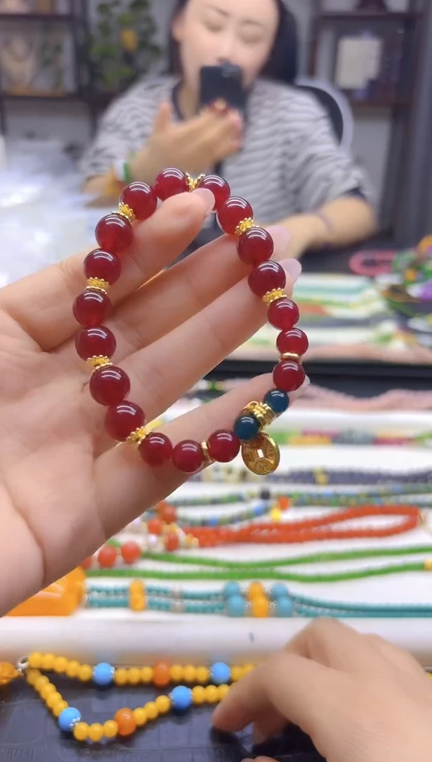 未镶嵌手链碧玺DIY款S688