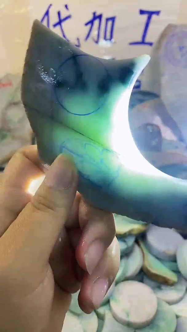 裸石翡翠纯天然A货翡翠7