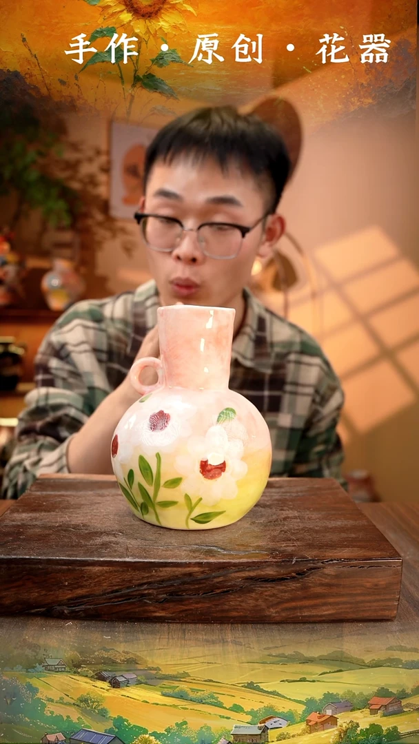 陶瓷4-109口径6高度17 手工测量 1-2误差