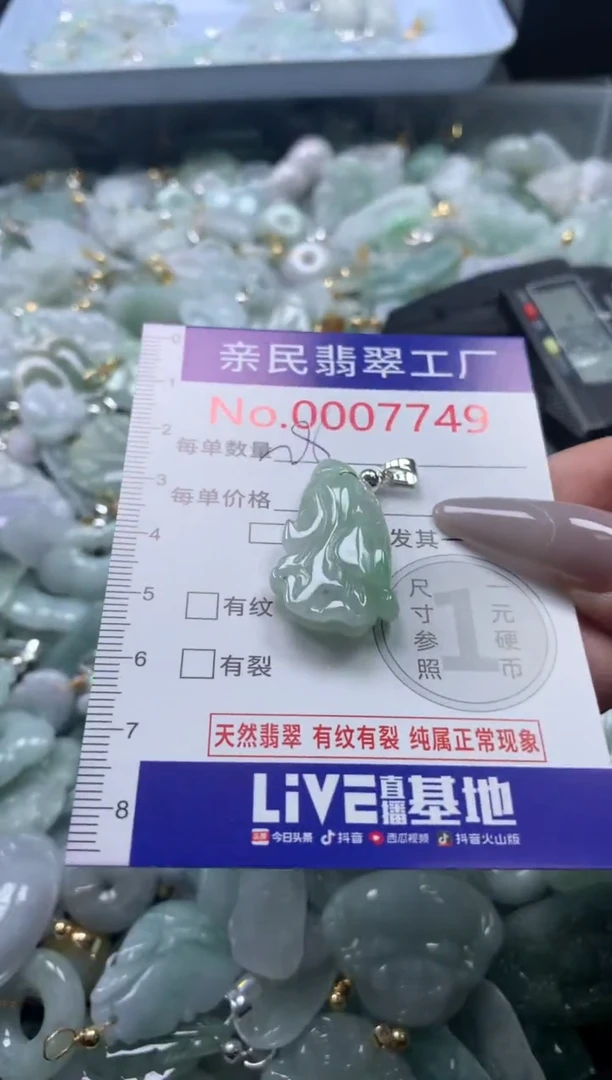 颈饰未镶嵌翡翠7749