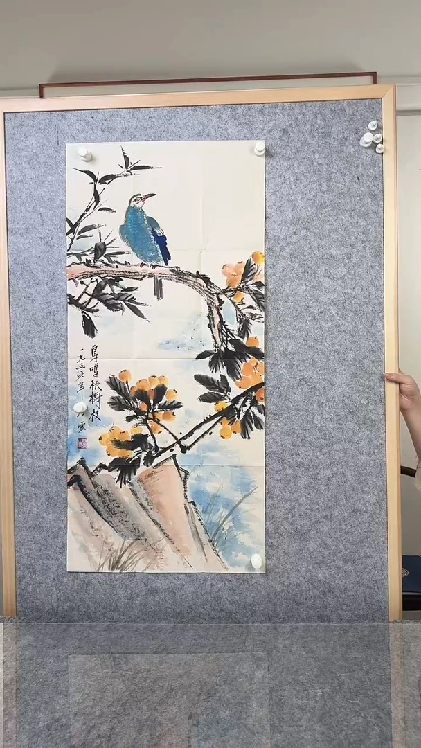 书法唐老师  花鸟  3.5平尺