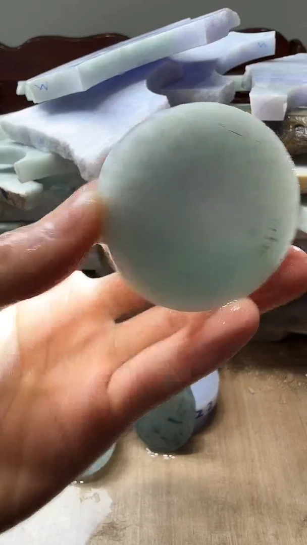 散珠翡翠天然翡翠A货花1145