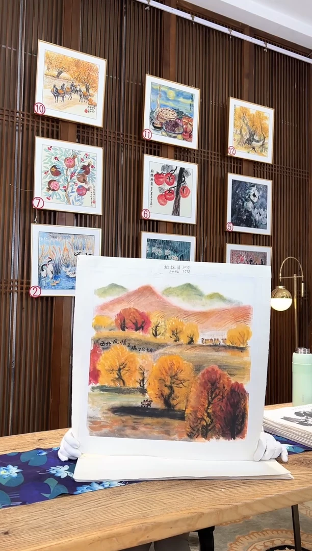 版画版画耿玉琨名章限量版画S