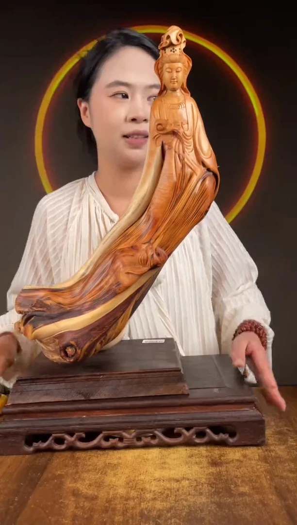 柏木（崖柏）手工摆件,先抢先得! 编号:273