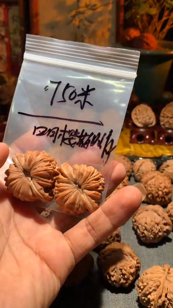 把件桃核四****海丰泰文玩  拱桥楼   40尺寸